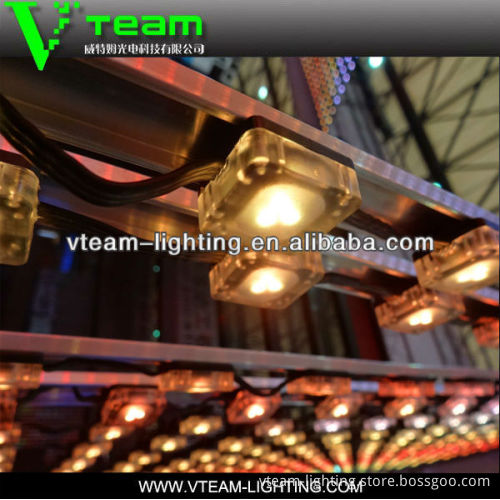 Soft led display curtain design